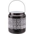 Laterna Sumati - temno siva/bela, Trendi, kovina (13,5/16,5cm) - Mömax modern living Laterna Sumati - temno siva/bela, Trendi, kovina (13,5/16,5cm) - Mömax modern living