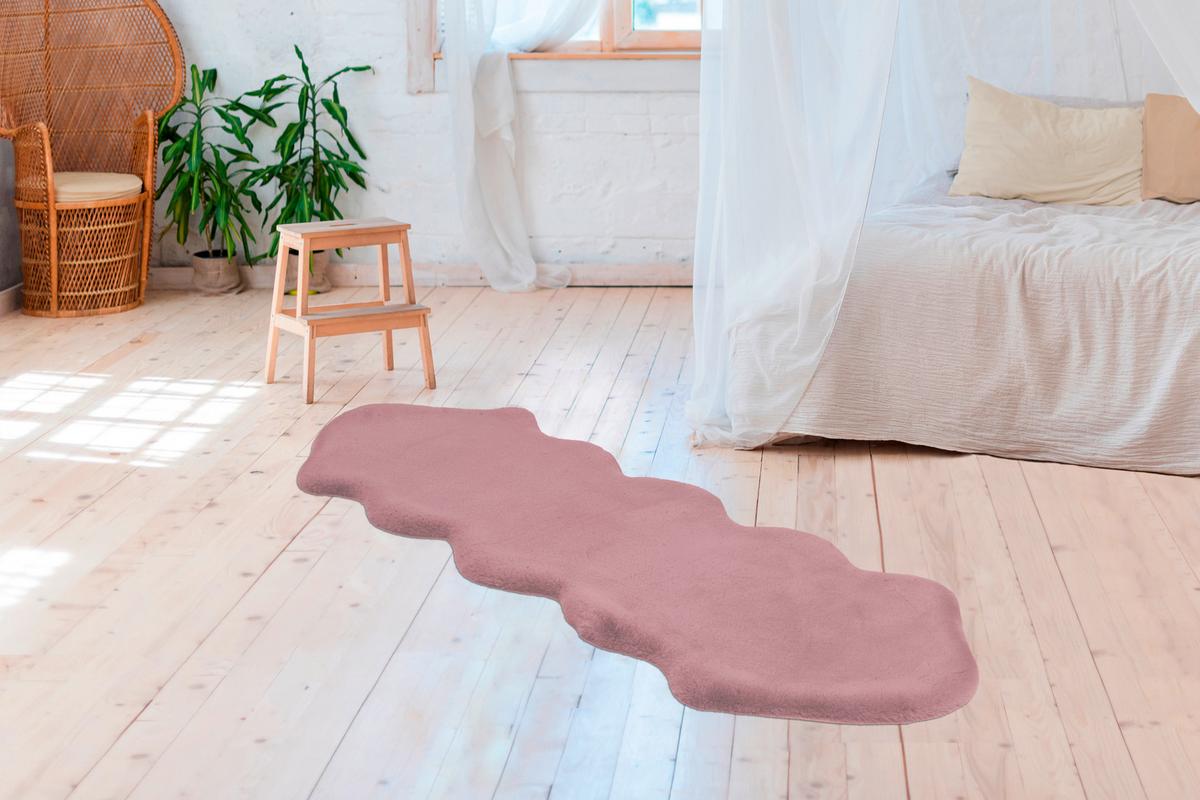 KUNSTFELL RABBIT SHEEPSKIN 300 LILA - Konventionell (60/180cm) - Kayoom