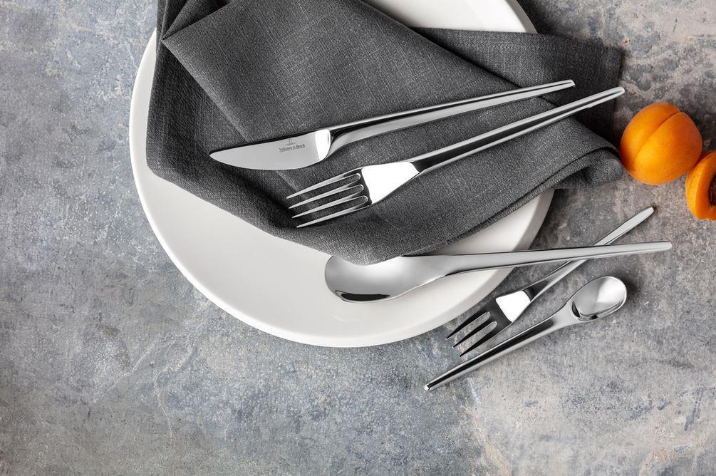 ZESTAW SZTUĆCÓW 12-6529-9050 VILLEROY & BOCH - kolor srebrny, Design, metal (44/29/6,5cm) - Villeroy & Boch