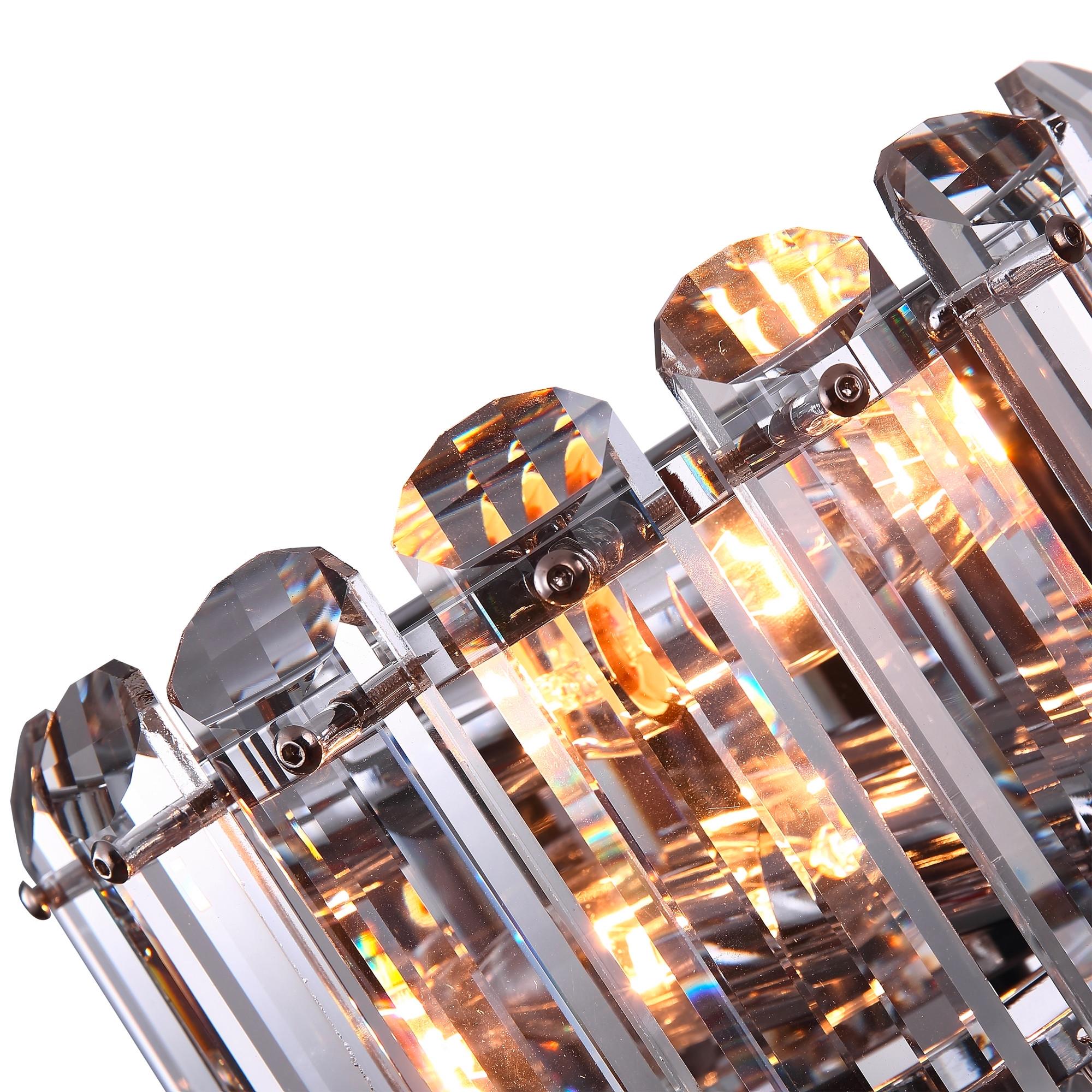 WANDLEUCHTE HAIL - Chromfarben, Trend, Metall (26/23,5/12,5cm) - MAYTONI