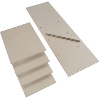 Inneneinteilung Sonate in Weiss - Weiss, Holzwerkstoff (91/151/47cm) - Premium Living