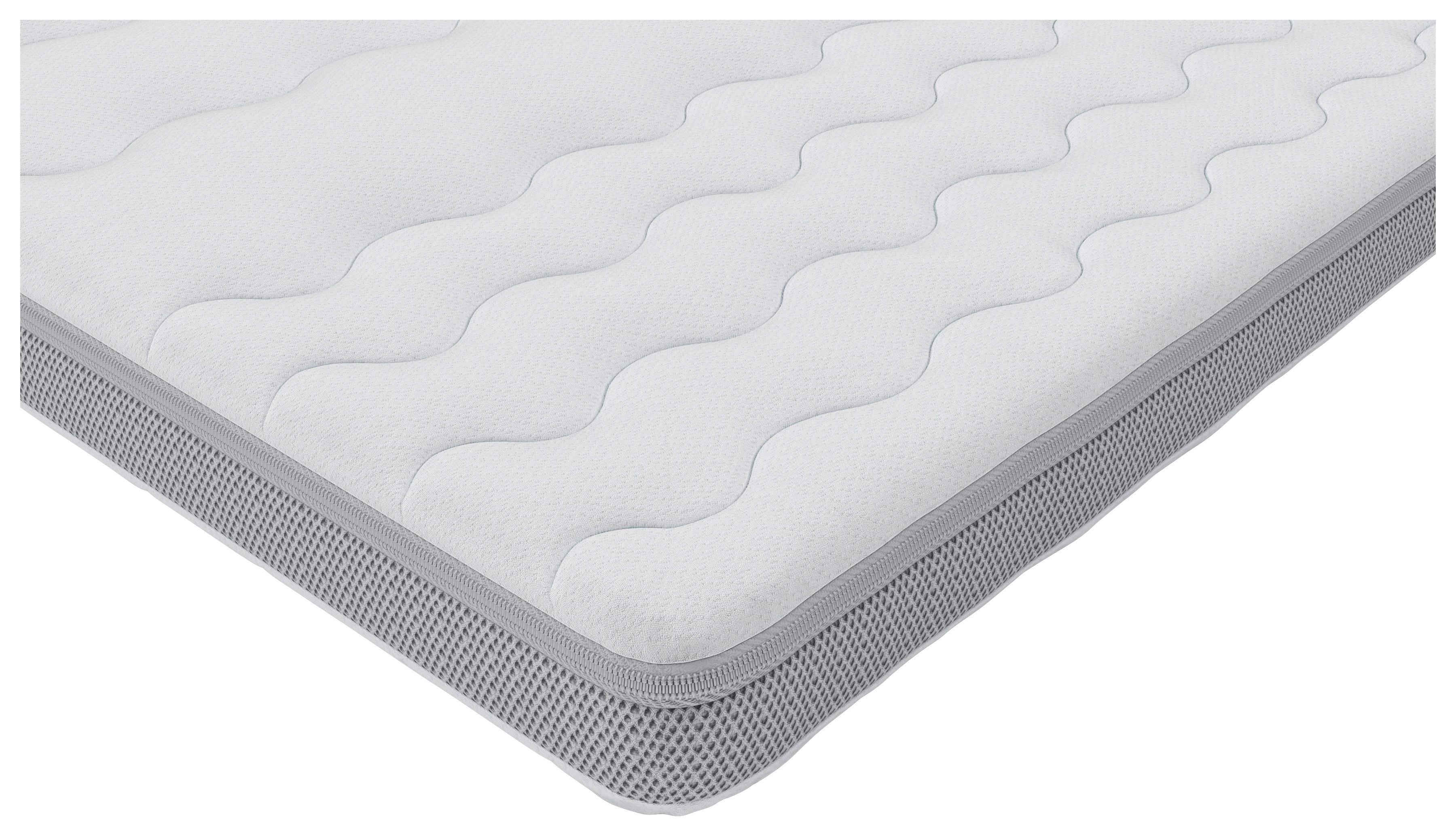 Topper Premium Visco ca. 160x200cm - Weiss, Konventionell (160/200cm) - Premium Living