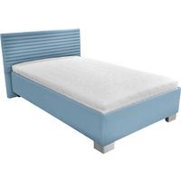 Tapecirani Krevet Como - bijela/boje kroma, drvo/tekstil (140/200cm)