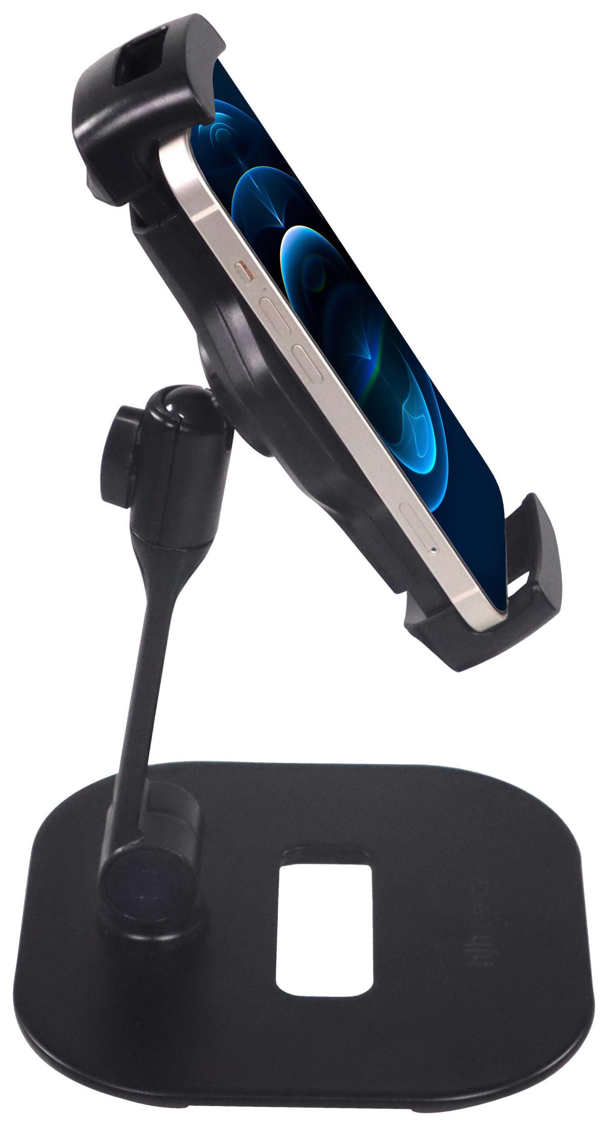 Držalo Za Mobitel Flexmobi Iv, Črna - črna, Moderno, kovina/umetna masa (15/19cm) - MID.YOU