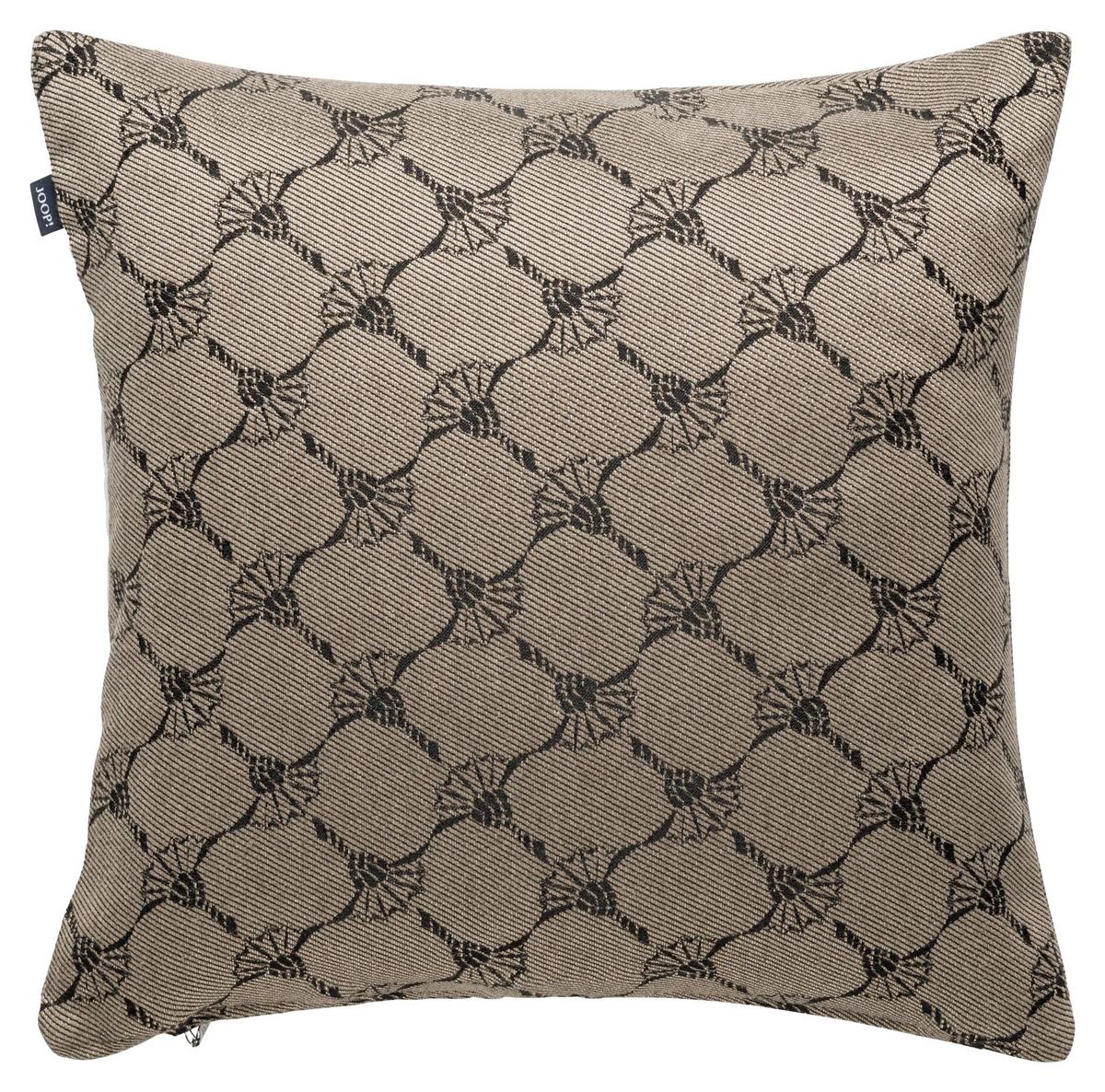 POSZWA NA PODUSZKĘ J-RIBBON - beżowy/mokka, Design, tkanina (40/40cm) - Joop!