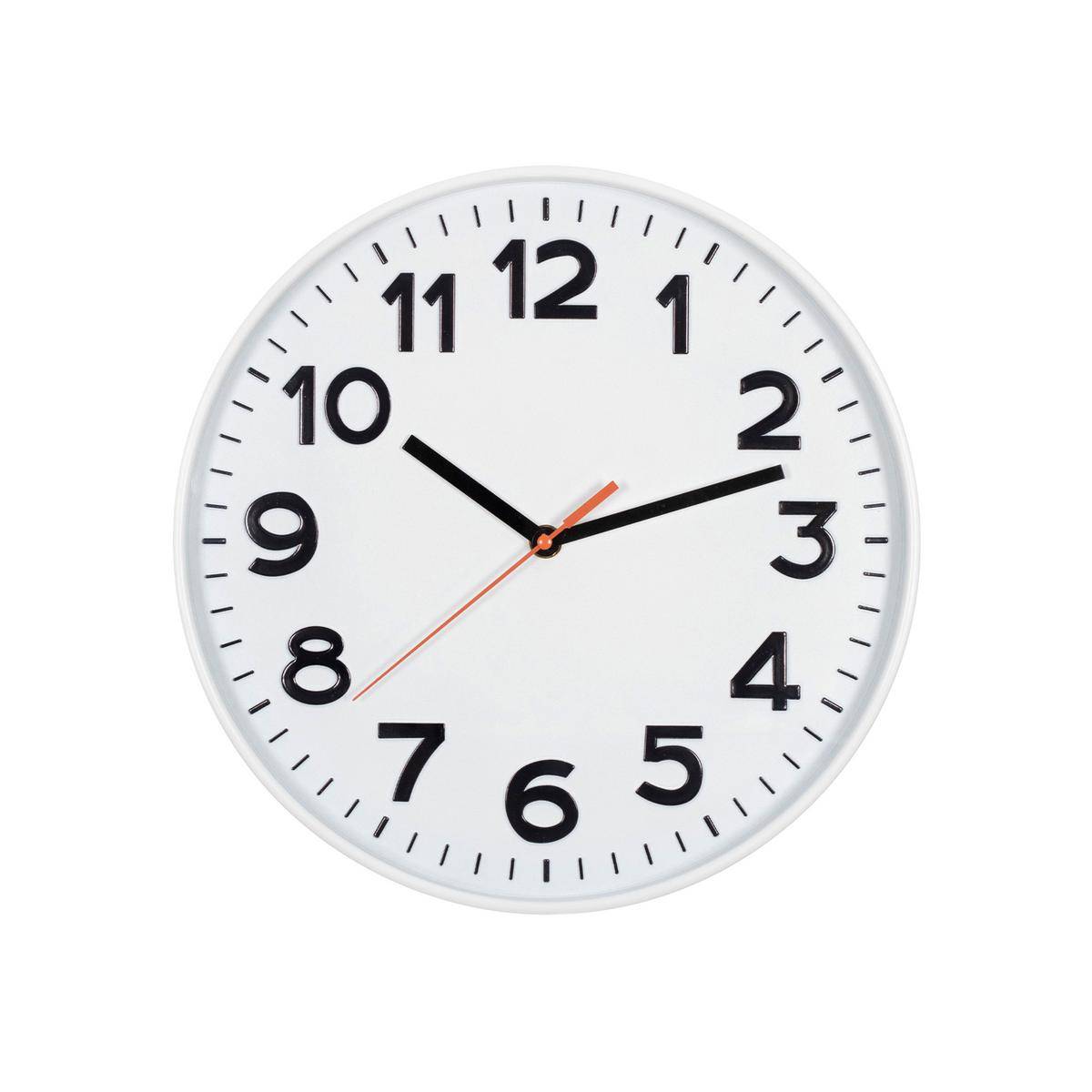 Falióra Awc300wh - fehér, Modern, műanyag (30cm)