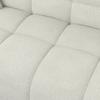 SOFFA MARIE - vit/svart, Modern, trä/textil (232/77/90cm) - Bessagi Home