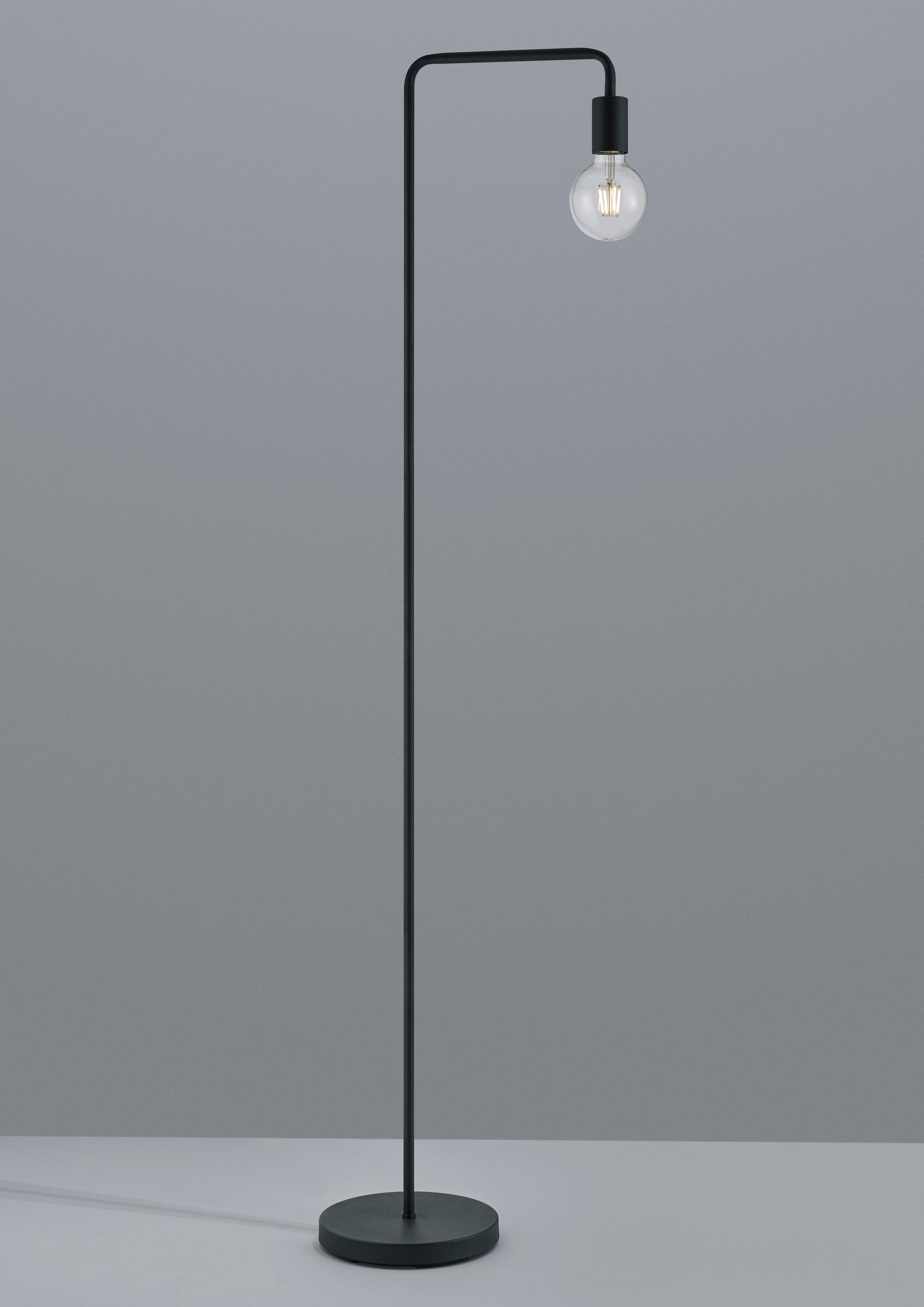 Stehleuchte Diallo in Schwarz max. 42 Watt - Schwarz, Basics, Metall (23/149cm) - Trio Leuchten