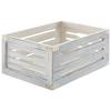 Kiste Ronny Weiß - Weiß, Holz (38/25/15cm) - Mömax