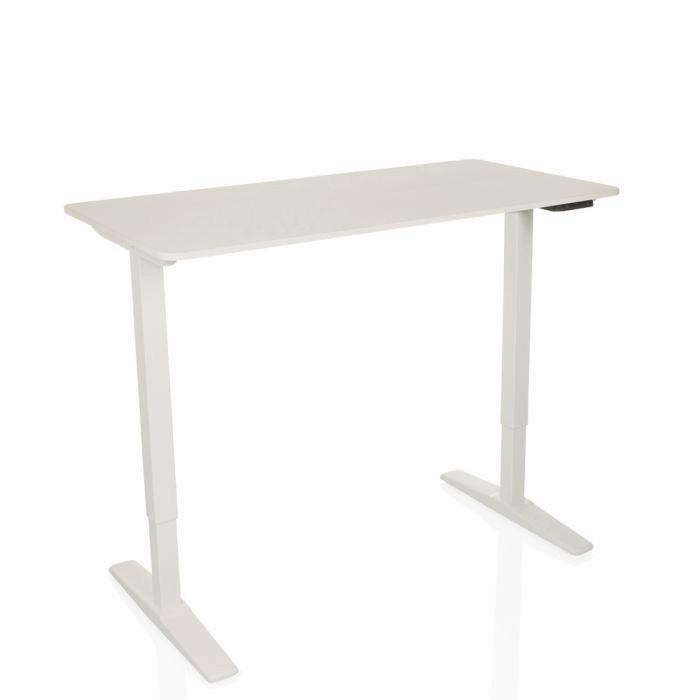 Dvižna Miza Stand Basic, Bela - bela, Moderno, leseni material (120/60/75 - 120cm) - MID.YOU