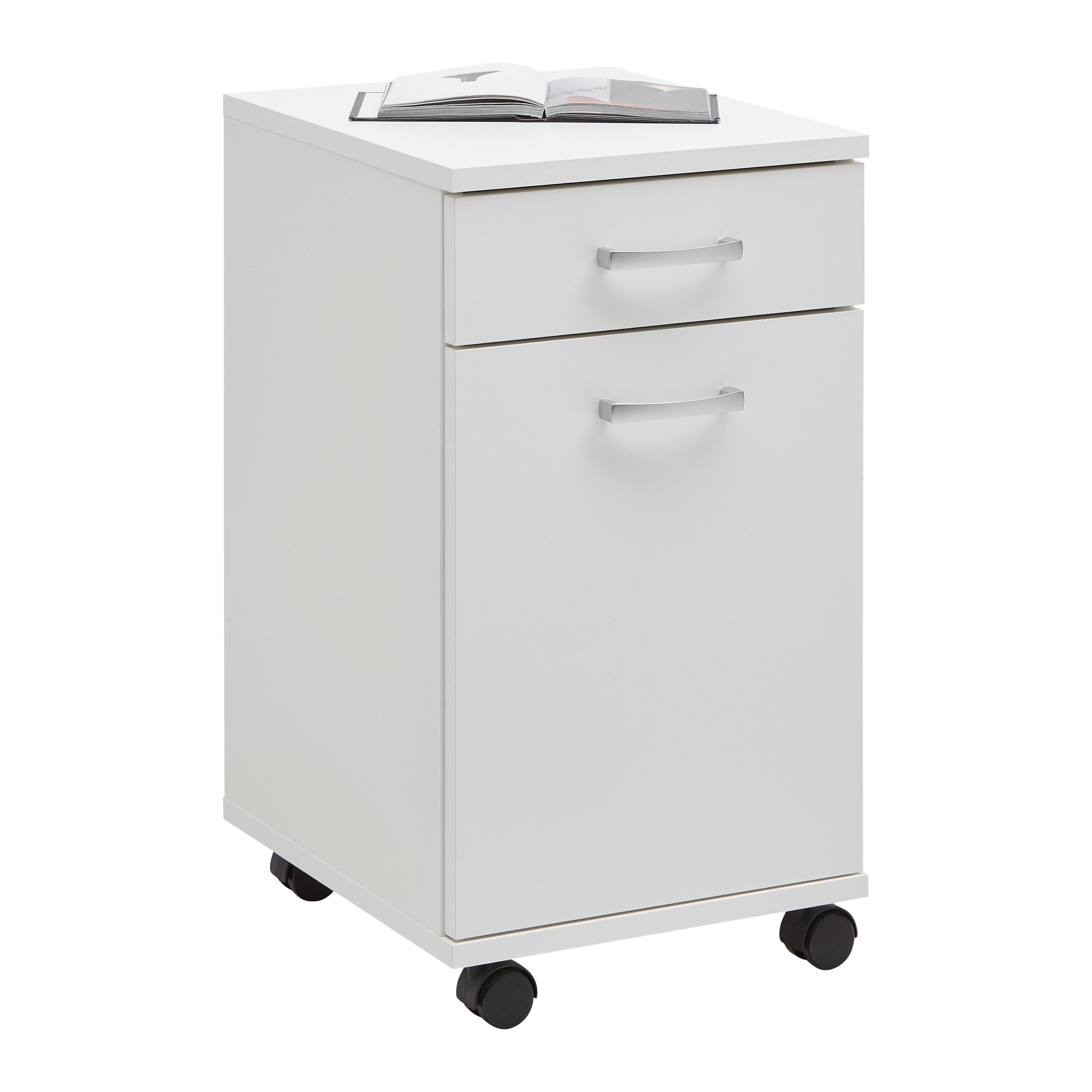 RULLHURTS CAORLE - vit, Klassisk, trämaterial/plast (33/59/38cm) - Mömax