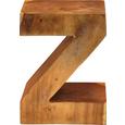Hocker Tset - Braun, MODERN, Holz (30/40/30cm) - MÖMAX modern living