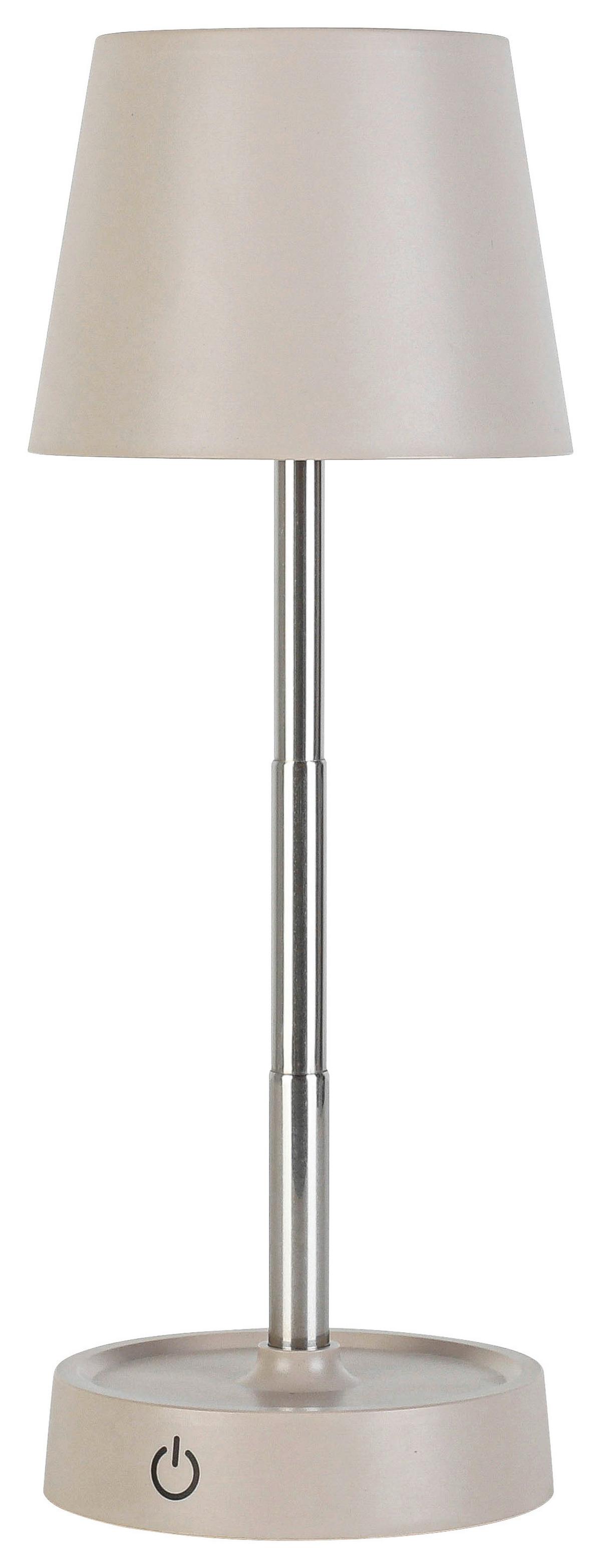 LED-Tischleuchte Klappi max. 1,2 Watt - Sandfarben, MODERN, Kunststoff/Metall (10,5/11-28cm) - Mömax