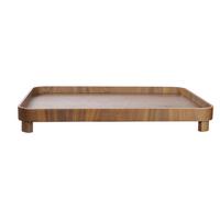 TACA DEKORACYJNA 53961970 - jasnobrązowy, Konventionell, drewno (45,50/36/5,5cm) - ASA