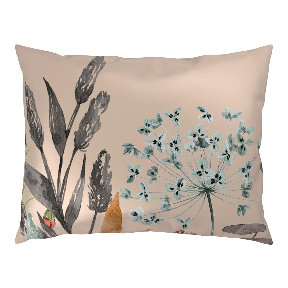 Lenjerie de pat Leavi, cca. 140x200/50x70 cm - bej, Modern, textil (140/200cm) - Mömax
