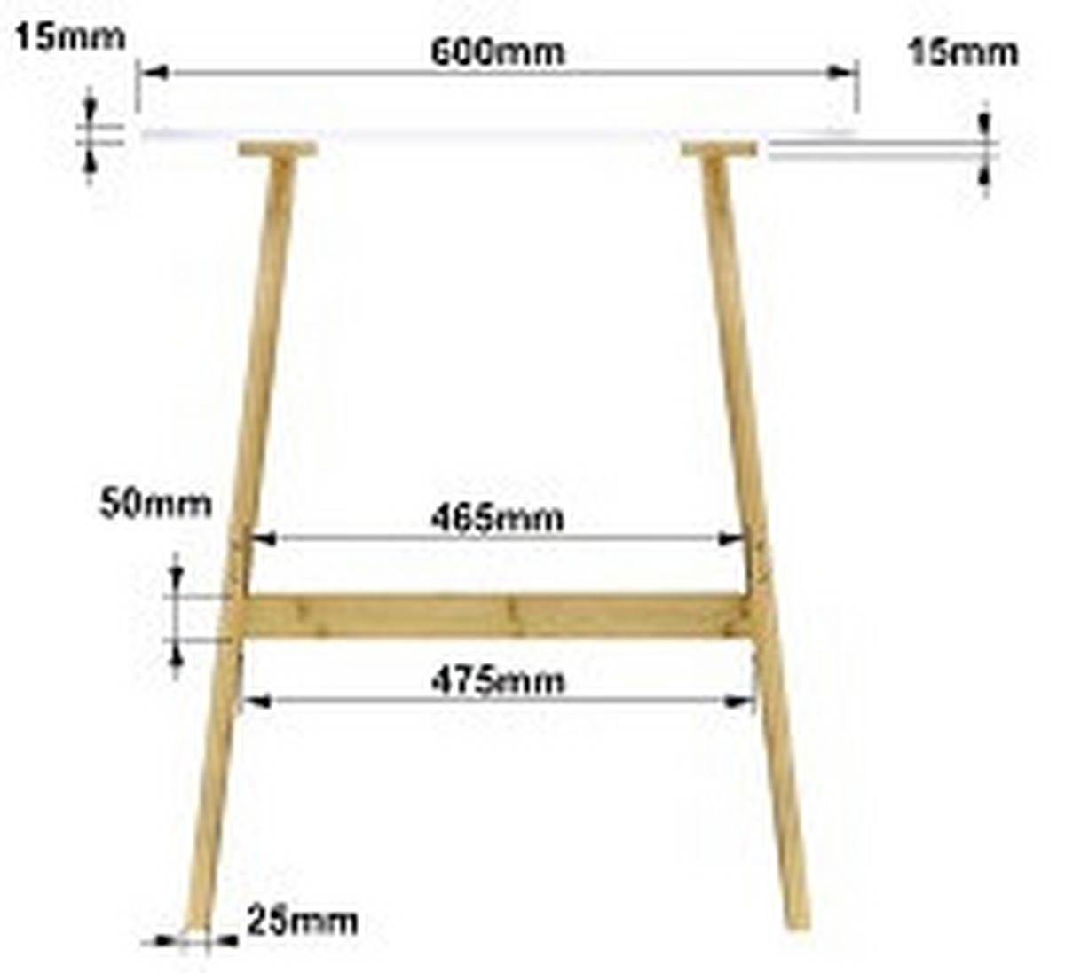 Íróasztal Phil - natúr/fehér, Modern, faalapú anyag/természetes anyagok (120/75/60cm) - Mömax