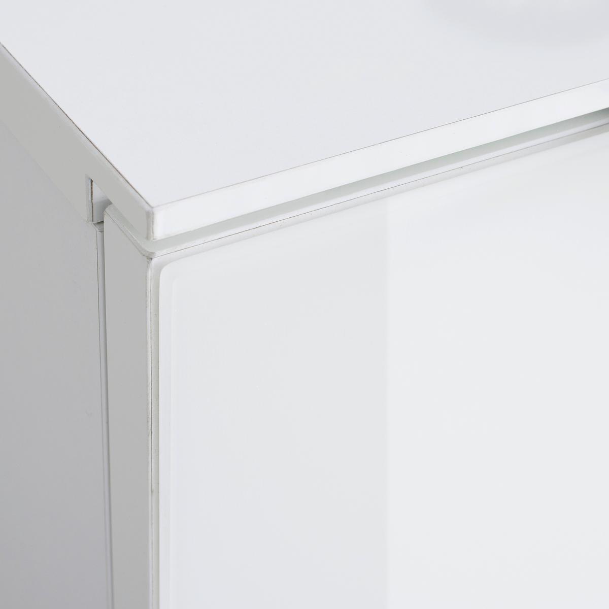 Kommode Velaris Weiß - Schwarz/Weiß, MODERN, Metall (90/98/40,5cm) - Mömax