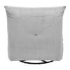 RELAXFÅTÖLJ ALURA - ljusgrå/svart, Modern, metall/trä (90/92/90cm) - Bessagi Home