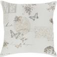 Okrasna Blazina Fleur - črna/siva, Romantika, tekstil (45/45cm) - Mömax modern living Okrasna Blazina Fleur - črna/siva, Romantika, tekstil (45/45cm) - Mömax modern living