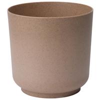 Kaspó Átm./ma.: Kb. 13/12,5cm Ecocare - barna, Lifestyle, műanyag/fa (13/12,5cm) - ecoTree
