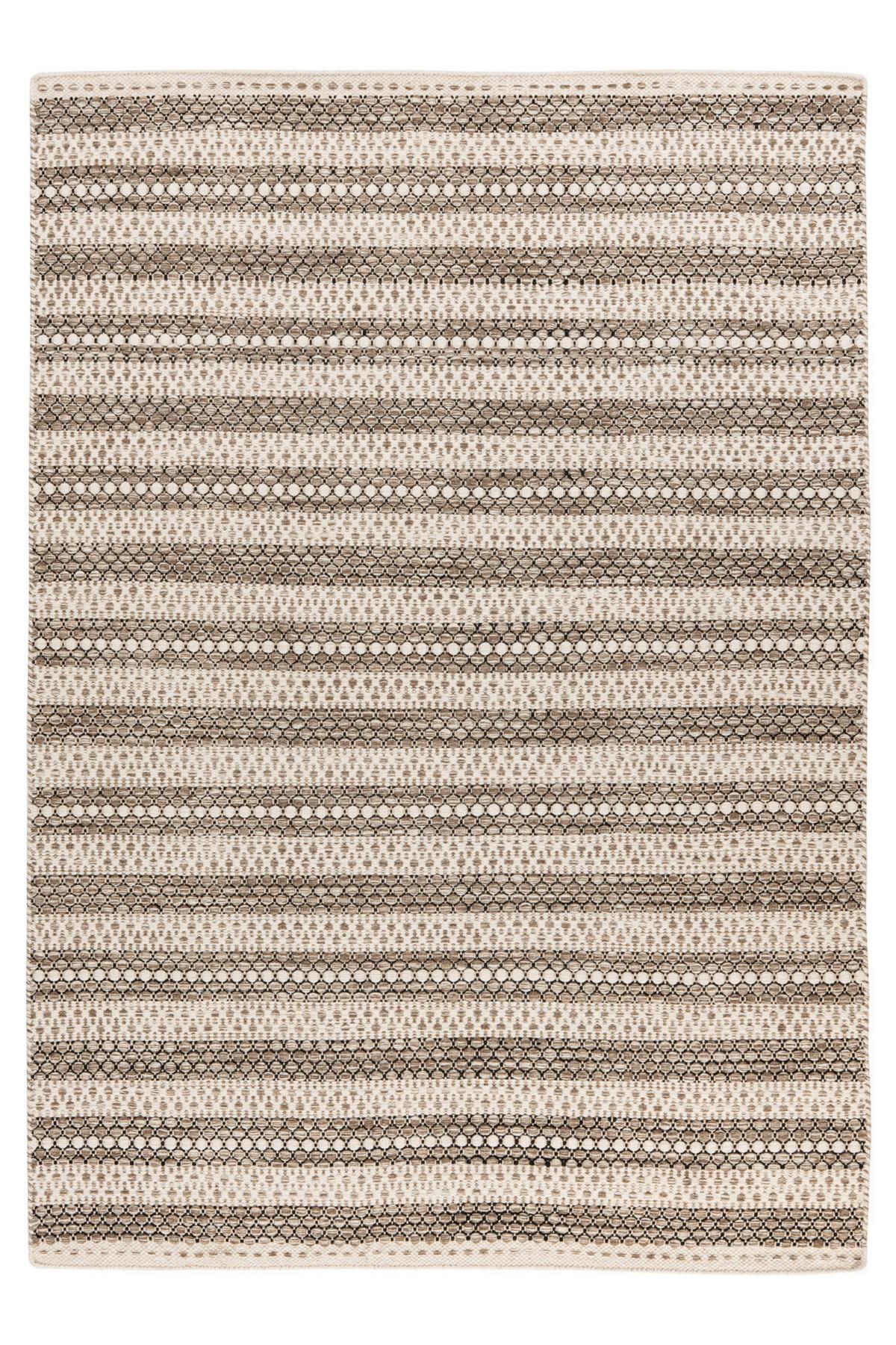 FLACHWEBETEPPICH MY JAIPUR 335 - Hellbraun/Beige, Konventionell, Textil (80/150cm)