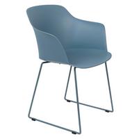 KRZESŁO Z PODŁOKIETNIKAMI TANGO -TREND- - niebieski, Trend, tworzywo sztuczne/metal (58/81,5/54cm) - Livetastic