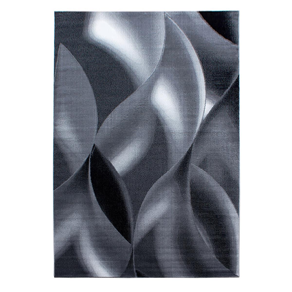 Webteppich Plus Schwarz ca. 140x200cm - Schwarz, Basics, Textil (140/200cm) - Novel