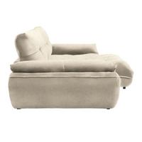 Wohnlandschaft Vivo Beige - Beige/Schwarz, MODERN, Kunststoff/Textil (317/63/179cm) - Premium Living
