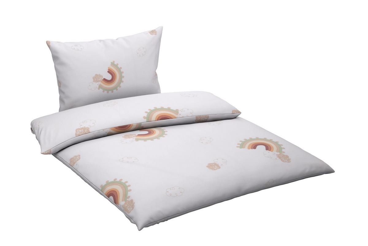POŚCIEL NIEMOWLĘCA RAINBOW2 - różnokolorowy, Basics, tkanina (100/135cm) - My Baby Lou