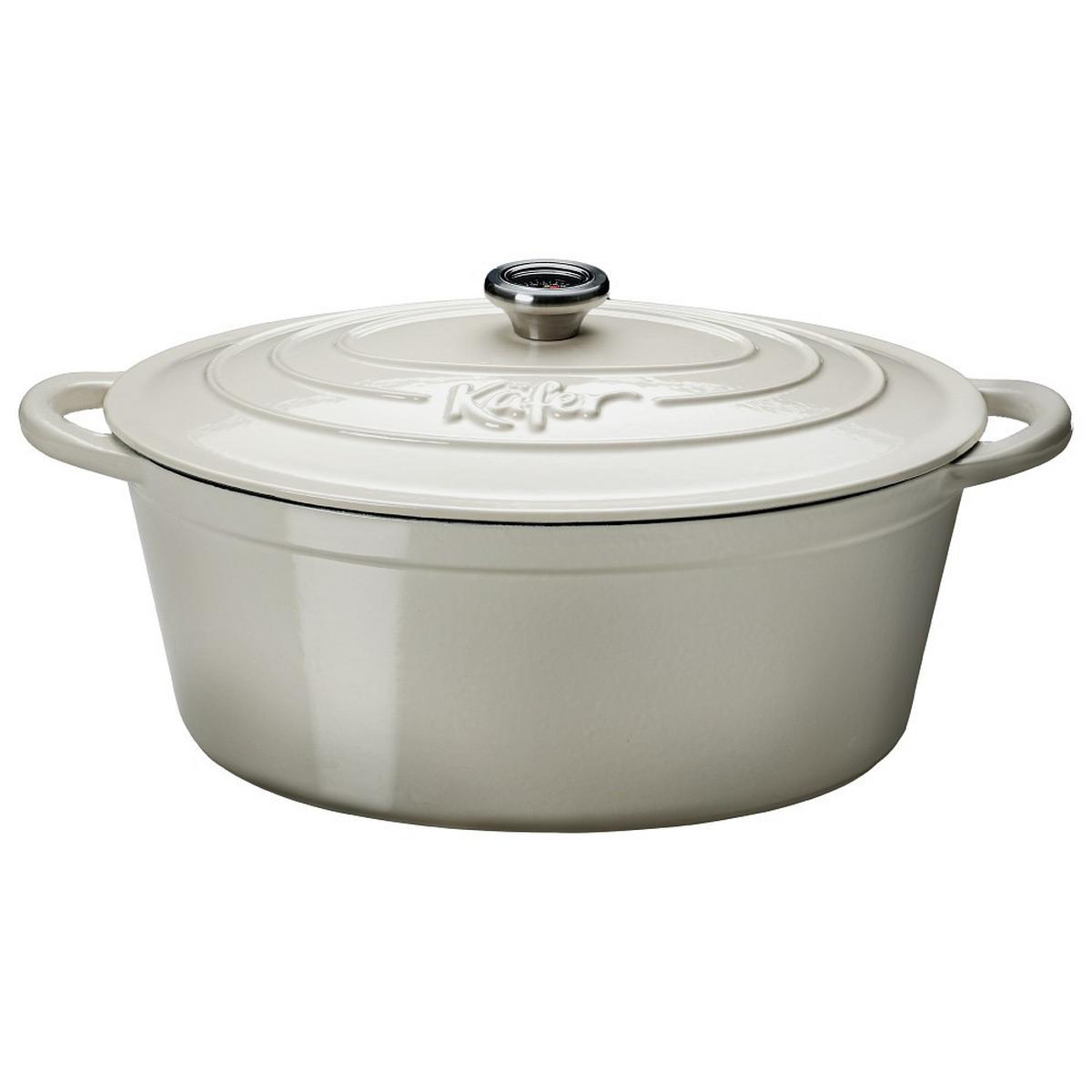 Pecsenyesütő 4307-Ka - krémszínű, Basics, fém (6,7l) - Käfer
