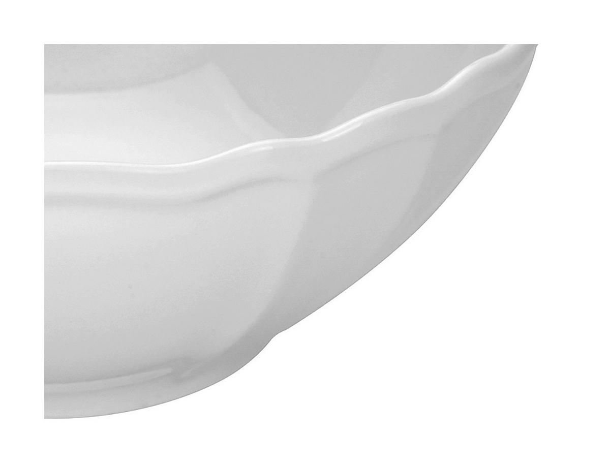 Kombiservice Weiß, 16-teilig - Weiß, Keramik (34,5/28/29cm) - Creatable