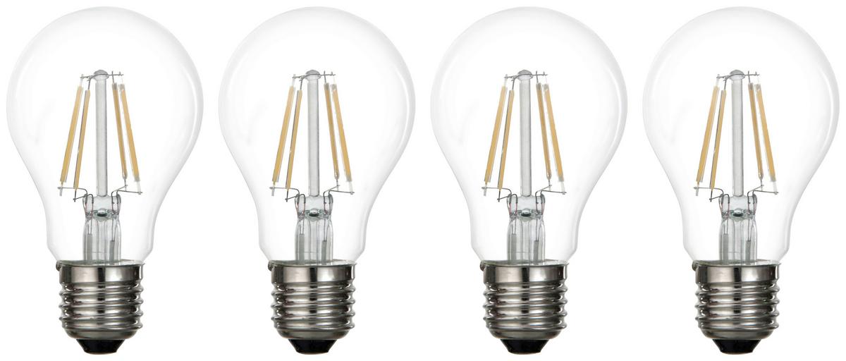 Led Žarulja 4/1set Multi - prozirno, staklo/metal (6/10,6cm) - Modern Living