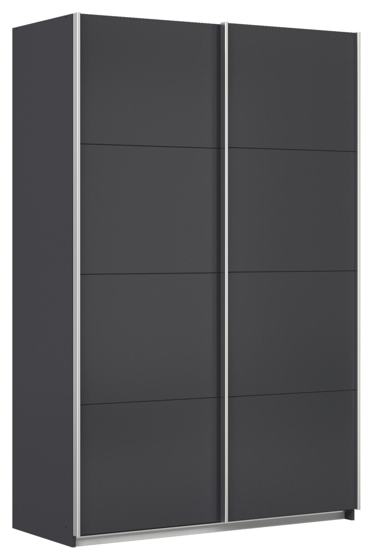 DULAP USI CULISANTE FELDKIRCH - antracit, Modern, material pe bază de lemn (136/210/62cm)