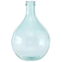 Vase Nalani in Hellblau Ø ca. 29cm - Klar/Hellblau, Basics, Glas (29/43cm) - Premium Living