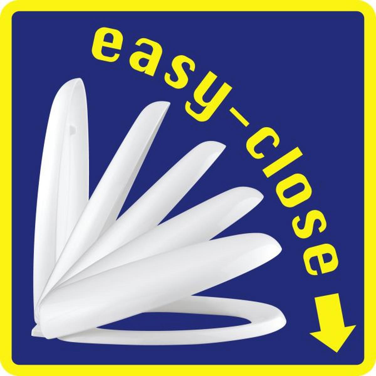 Capac WC Secura Comfort - alb, Basics, plastic (37/7/43,5cm) - Wenko