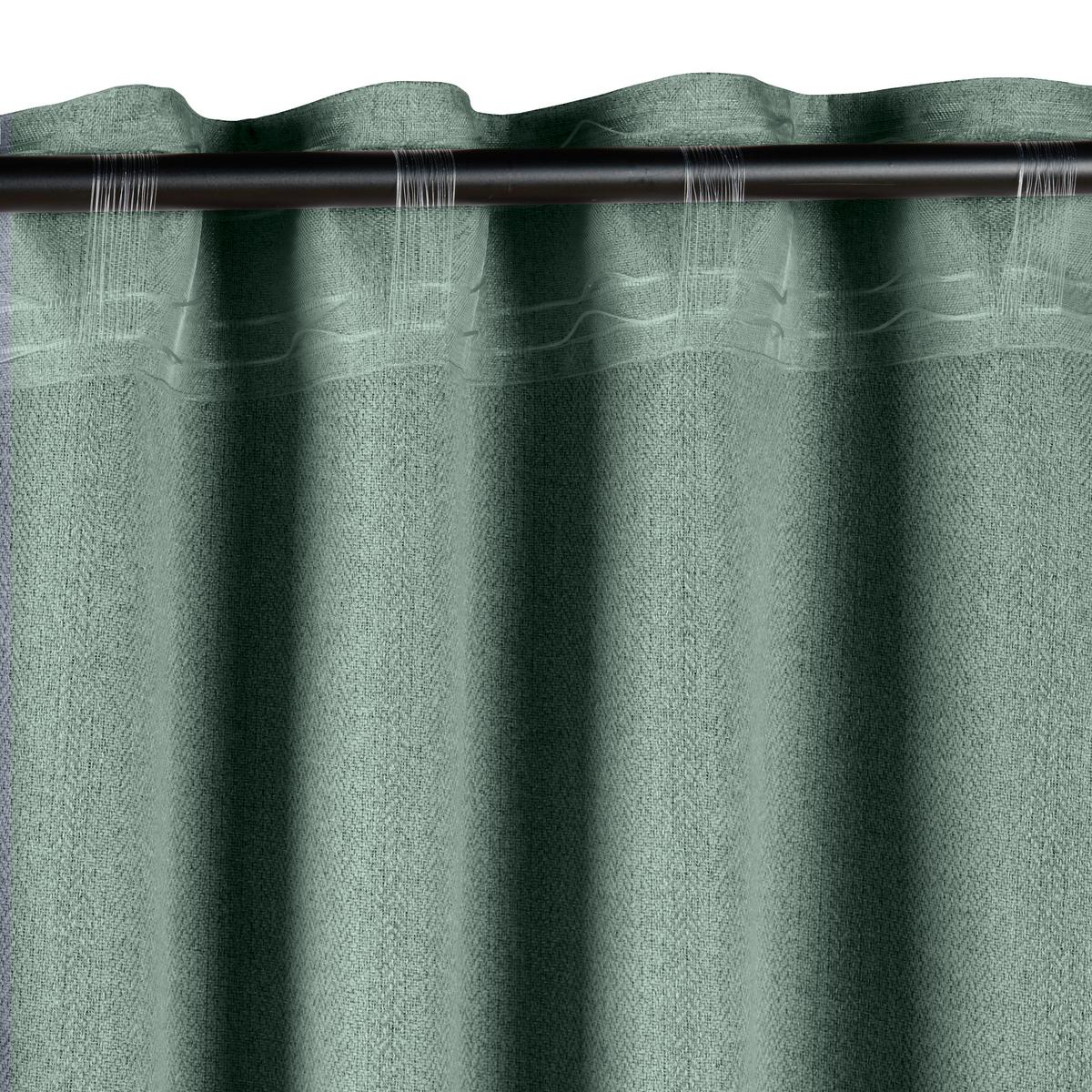 Draperie opacă Allan cca. 135x255cm - verde, Romantik / Landhaus, textil (135/255cm) - Premium Living