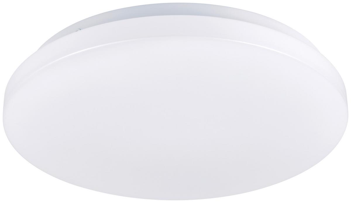 LED-Deckenleuchte Bim Weiß max. 12 Watt - Weiß, MODERN, Kunststoff/Metall (26/5,8cm) - Mömax
