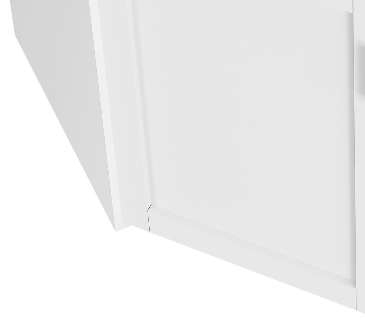 SERVIERWAGEN PASTANO - Honigeiche/Weiss, Basics, Holzwerkstoff/Kunststoff (114/89/39cm) - MID.YOU