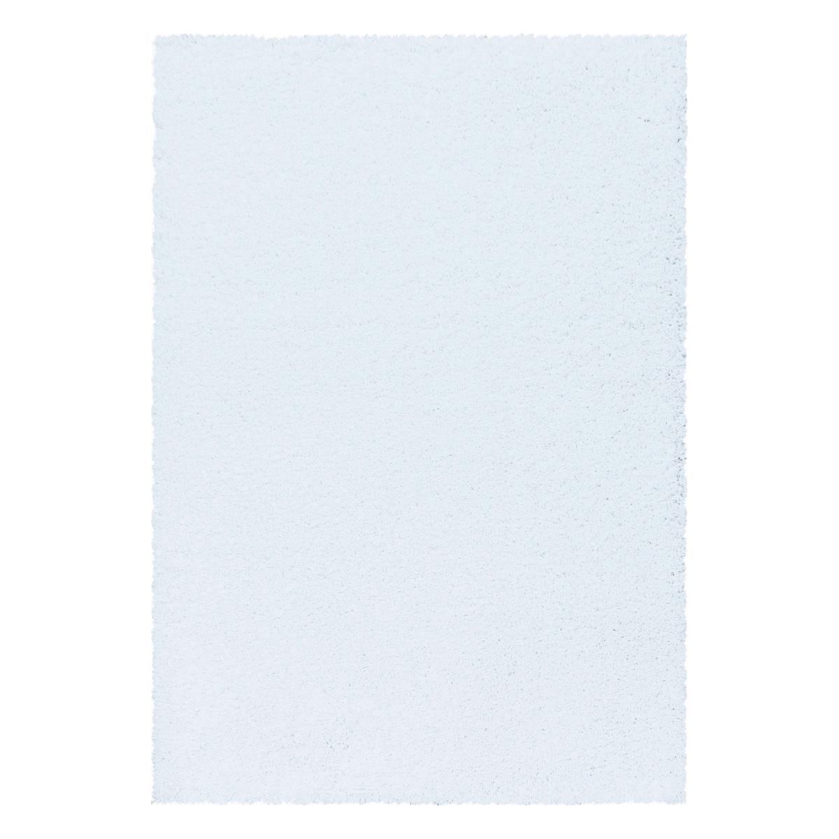 Hochflorteppich Sydney Weiß ca. 200x290cm - Weiß, Basics, Textil (200/290cm)