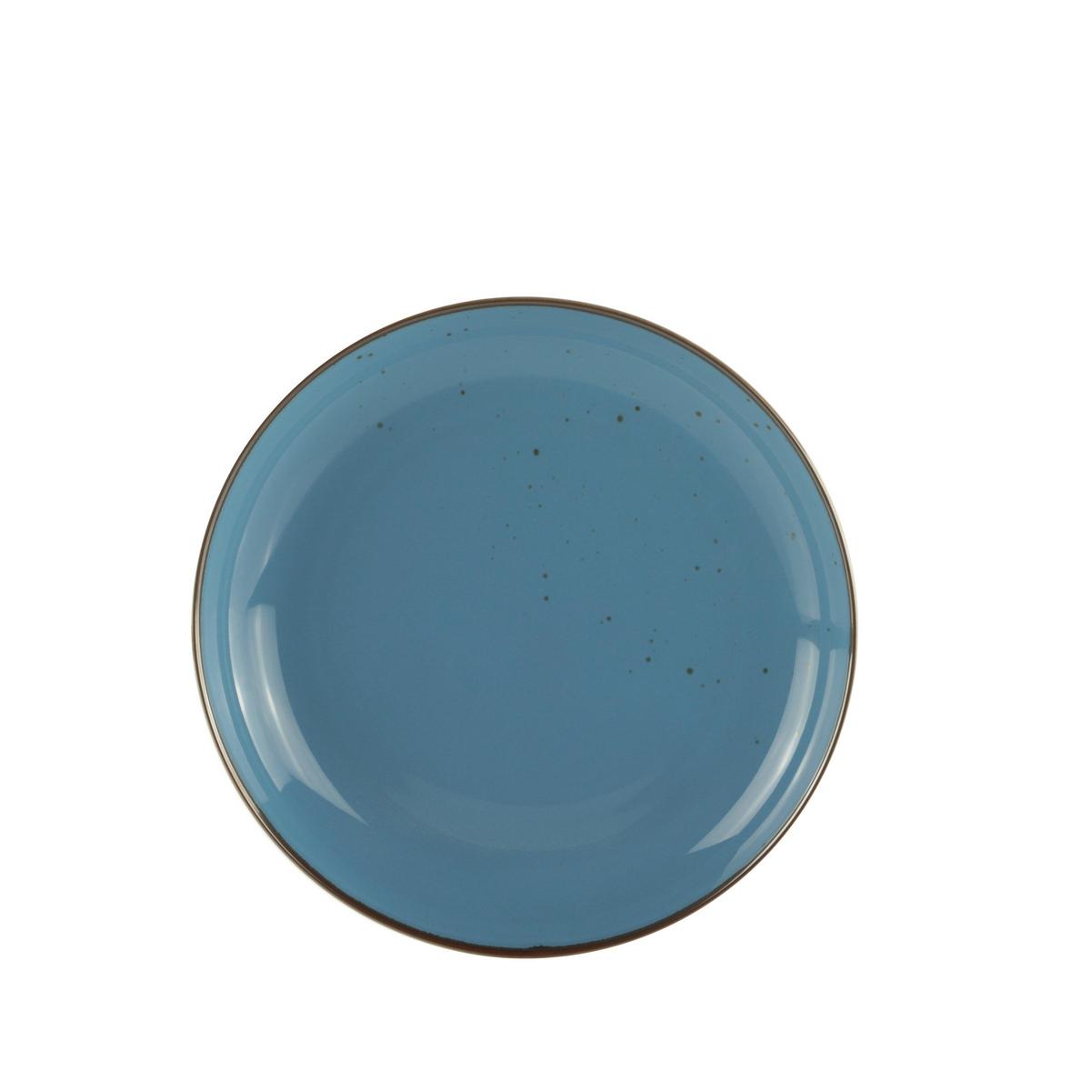 Farfurie pentru desert CAPRI - albastru, Modern, ceramică (22/3,2cm) - Mömax