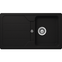 Spüle FOMD100AGON - Schwarz (86/50cm) - Schock