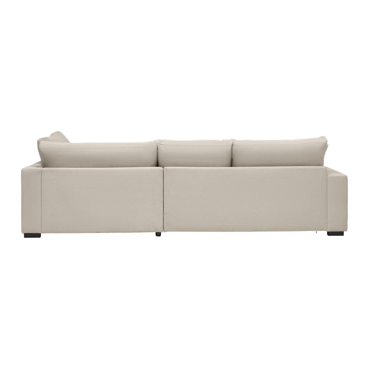 Kutna Garnitura Pedro - crna/taupe, Moderno, tekstil/plastika (300/190cm) - Mömax