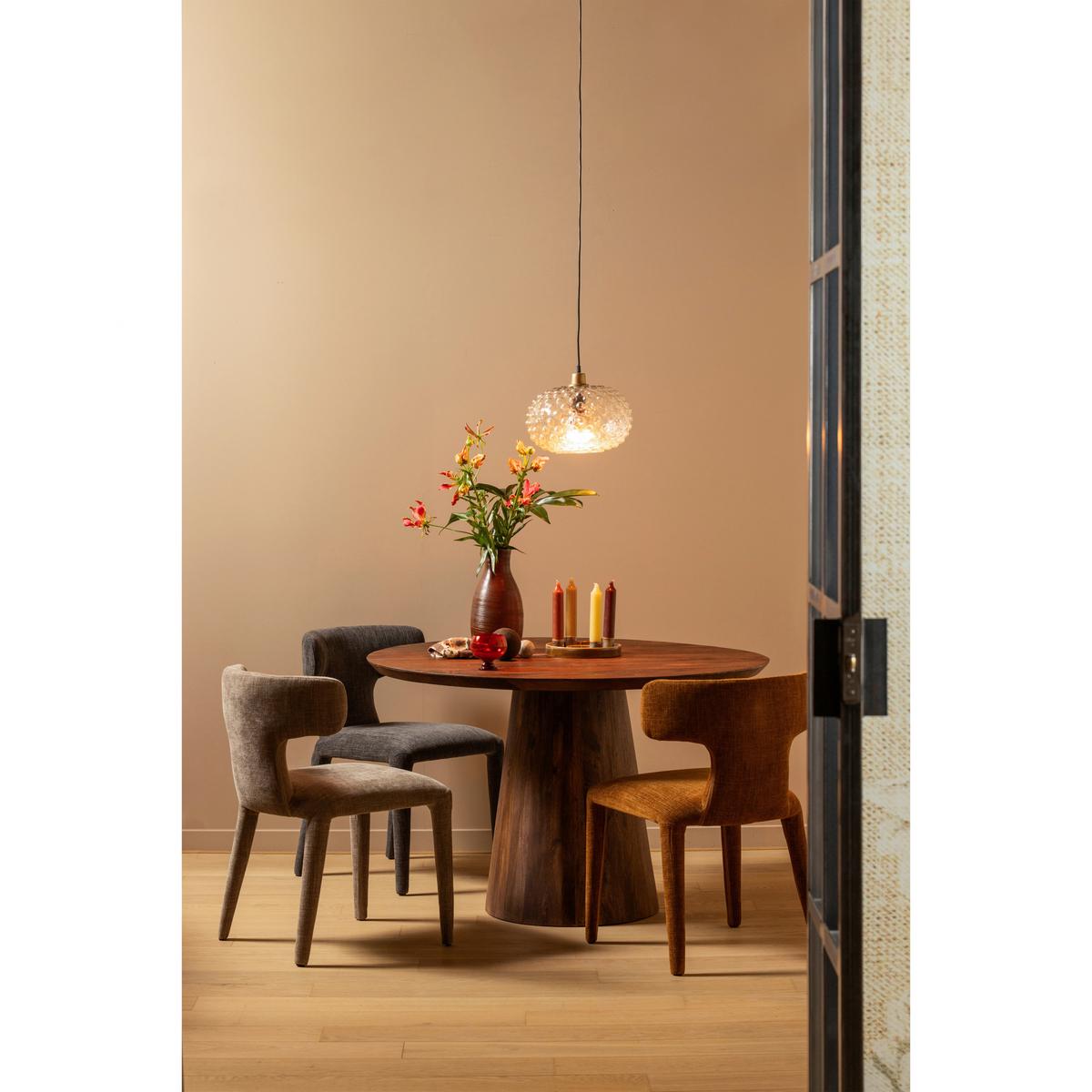 Esstisch Limit Holz - Walnussfarben, Design, Holz (130/130/76cm) - Livetastic
