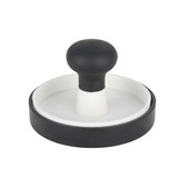 Hamburgerpresse Till Schwarz/Weiß - Schwarz/Weiß, Kunststoff (11,5/7cm) - Mömax modern living