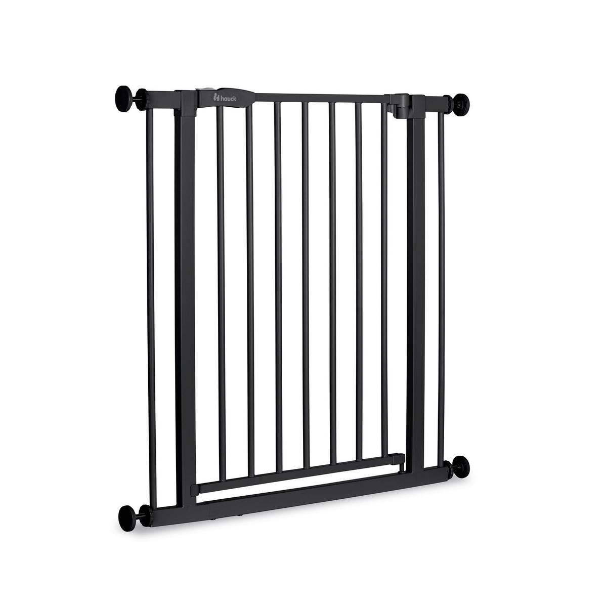 BRAMKA OCHRONNA DO DRZWI OPEN N STOP 2 - czarny, Basics, tworzywo sztuczne/metal (75/77cm) - Hauck