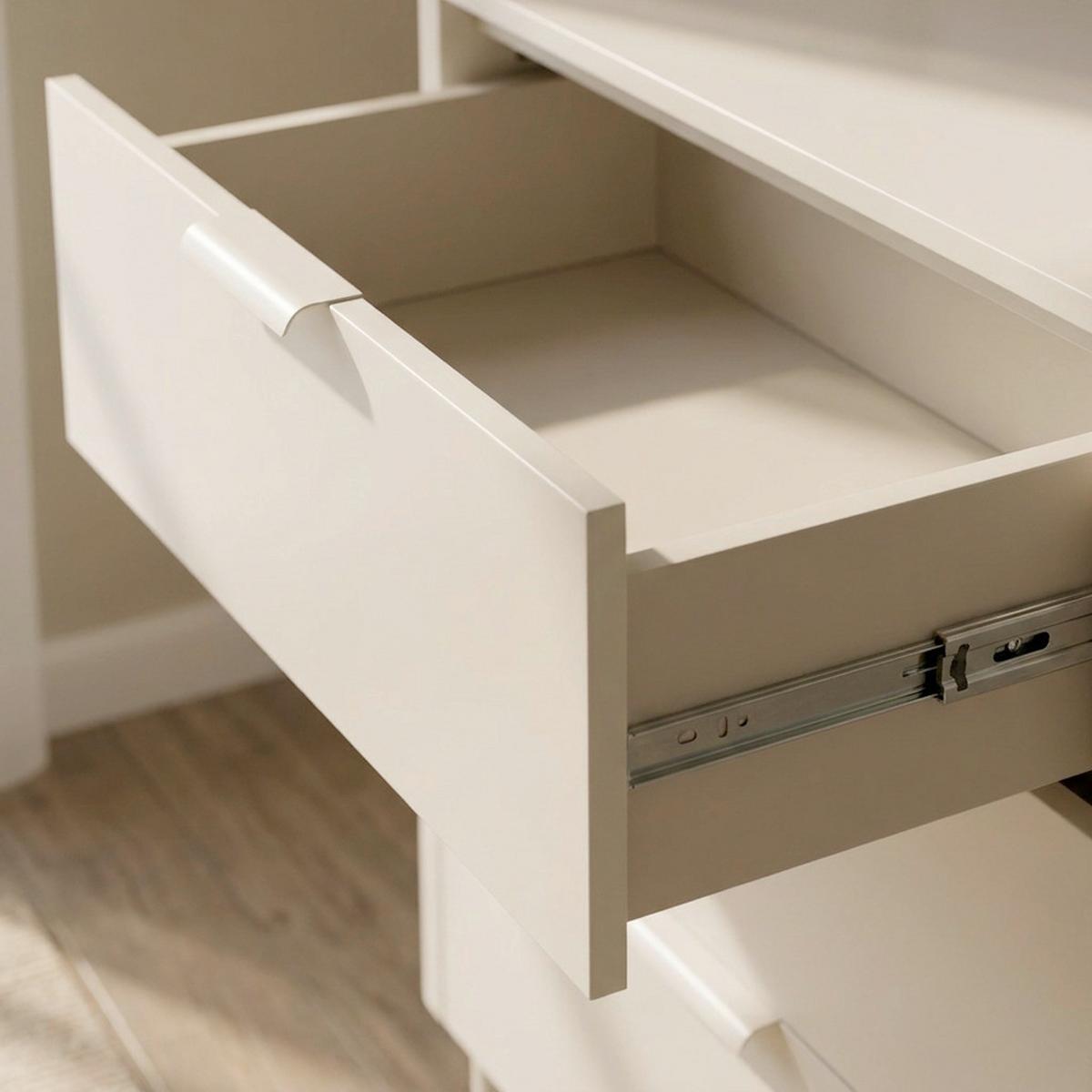 Kommode Brenda Kaschmir MDF/Eisen - Kaschmir, MODERN, Holzwerkstoff/Metall (80/85/40cm) - Bessagi Home
