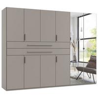 Ormar S Klasičnim Vratima Lumio - sivo-bež, Konvencionalno (270/208/65cm) - Modern Living