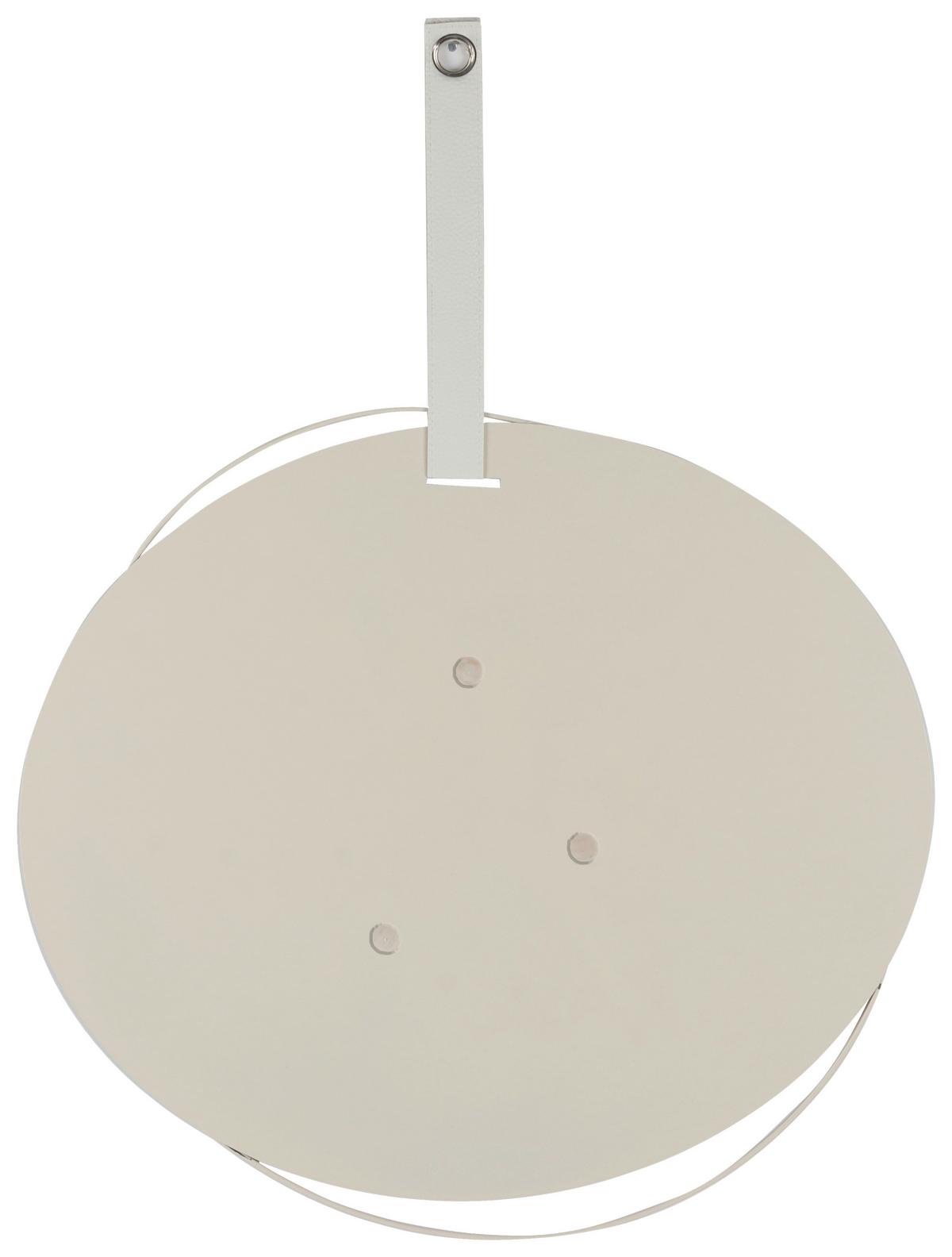 Tablă magnetică Lean - bej, metal/textil (50/46/0,5cm) - Mömax