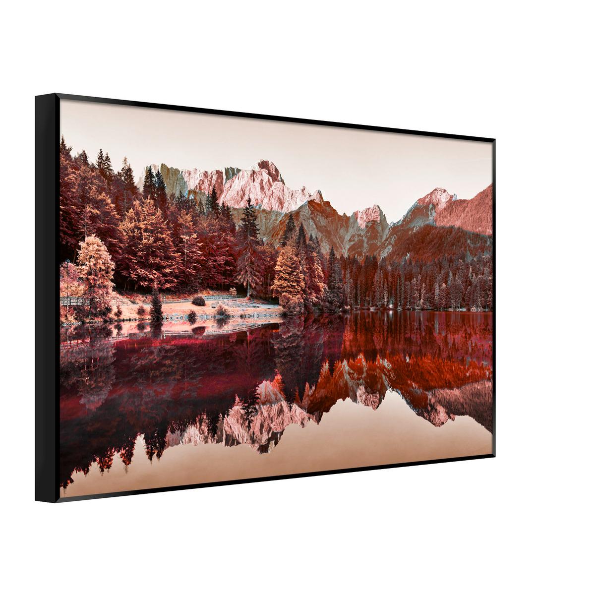 Bild Elena ca. 70x100cm - Multicolor, Holzwerkstoff/Papier (100/70cm) - Modern Living