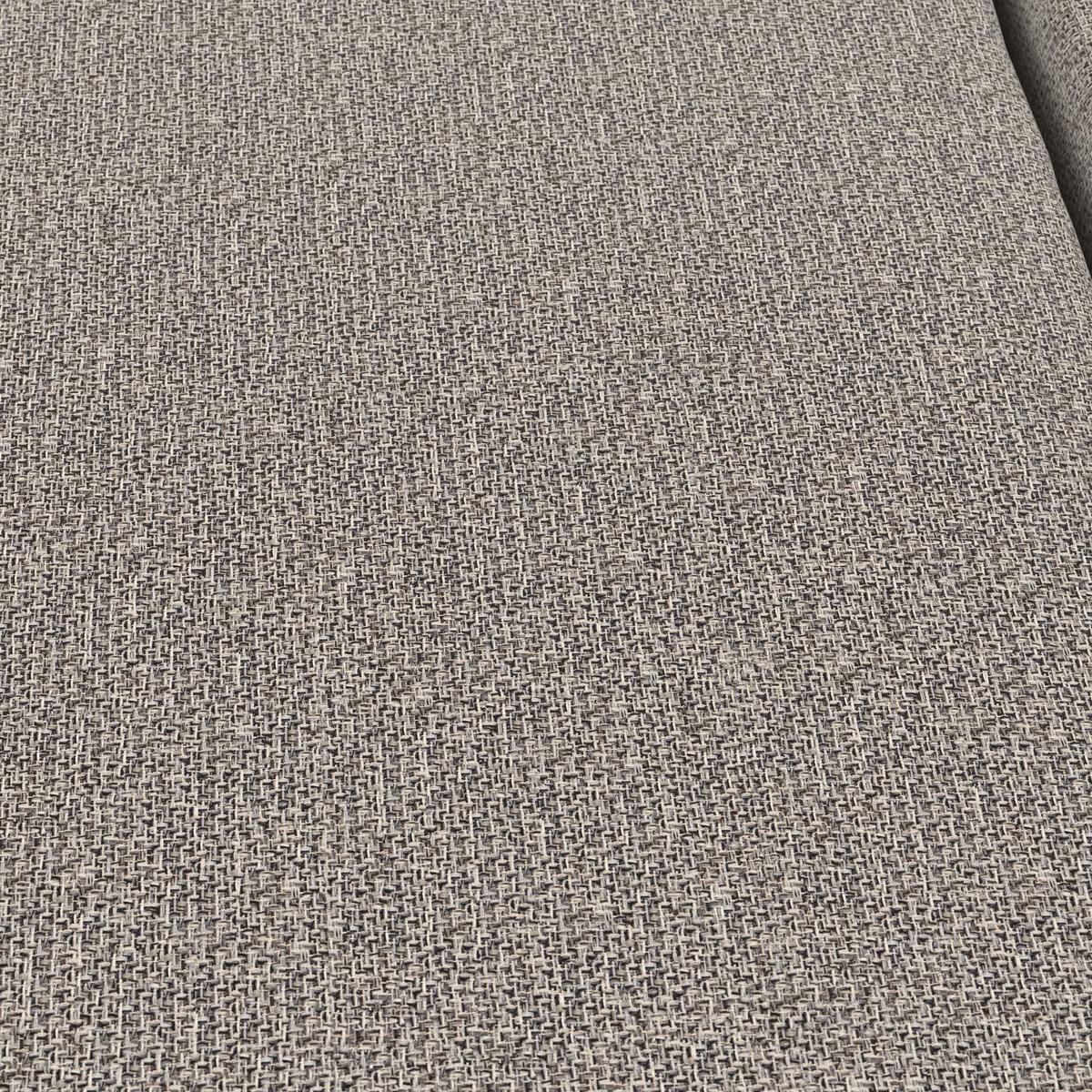 Gartenliege Elenyi grau Metall/Outdoorstoff/Holz - Grau, MODERN, Holz/Textil (130/95/200cm) - Bessagi Garden